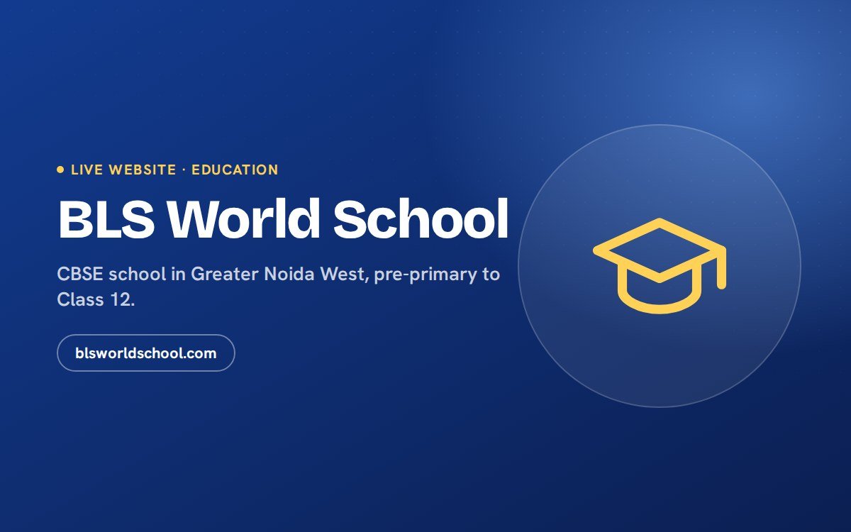 BLS World School website