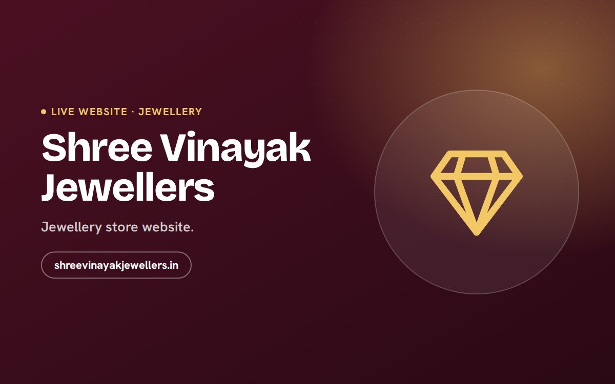 Shree Vinayak Jewellers website